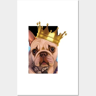 King Frenchie Rocko Posters and Art